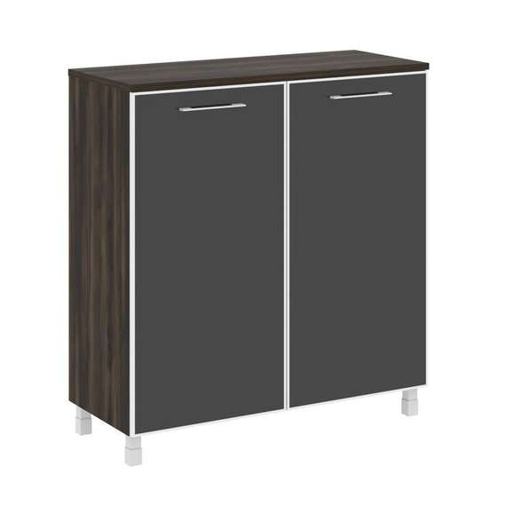 Yalta Шкаф квадратный LT.SD-1.4 R black Дуб Мали/Стекло Black 1098*452*1168