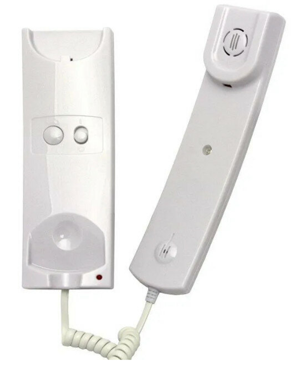Трубка квартирная VIZIT УКП-12, аудиотрубка, с отключением звука и индикатором вызова