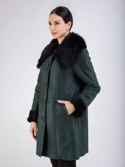 Дубленка натуральная длинная Турция