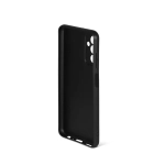 Силиконовый чехол с микрофиброй для Samsung Galaxy М13 black DF