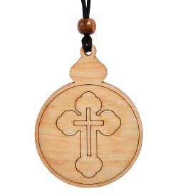 КФ-303/1 Подвеска в машину деревянная «Иисус Христос»