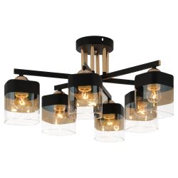 Люстра Rivoli Isadora 9133-306 6 х Е27 40 Вт модерн | Rivoli