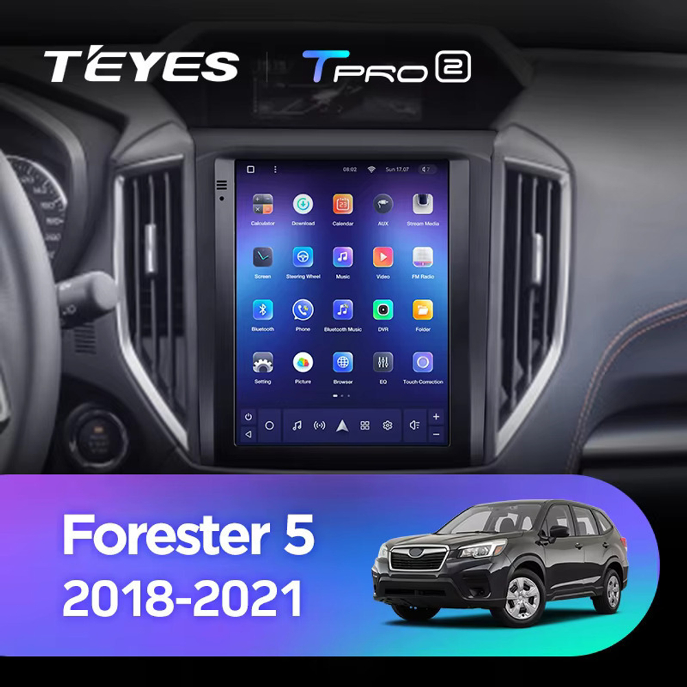 Магнитола для Subaru 2017-2023: Forester 5 SK, XV 2 GT , Impreza 5 GK/GT (с Harman/Kardon и 360) - Teyes TPRO 2 экран 9.7" в стиле "Тесла" на Android 10, ТОП процессор, 4G SIM-слот