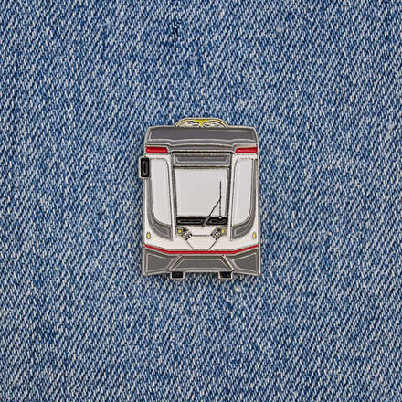 Значок трамвай КТМ-23 (71-623-01 и 71-623-02)