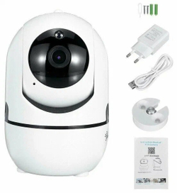 Беспроводная IP-камера XPX EA-300SS с модулем WiFi для трансляции видео и аудио в HD-качестве белая