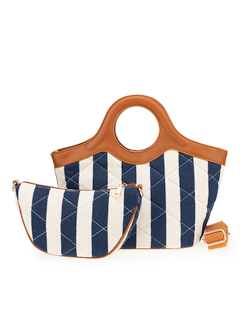 25079/43 Сумка жен., текстиль + иск. кожа