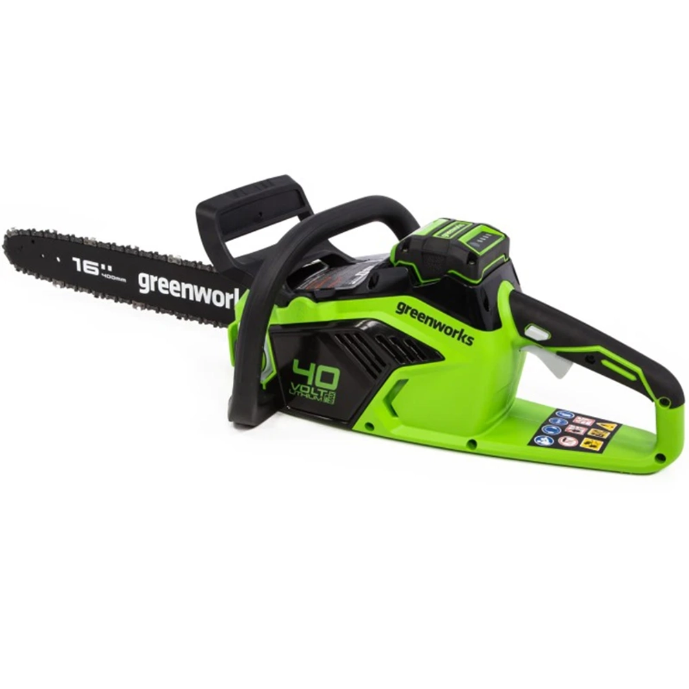 Аккумуляторная цепная пила Greenworks GD40CS18K5 (1 x 5 Ач, ЗУ) 2005807UG