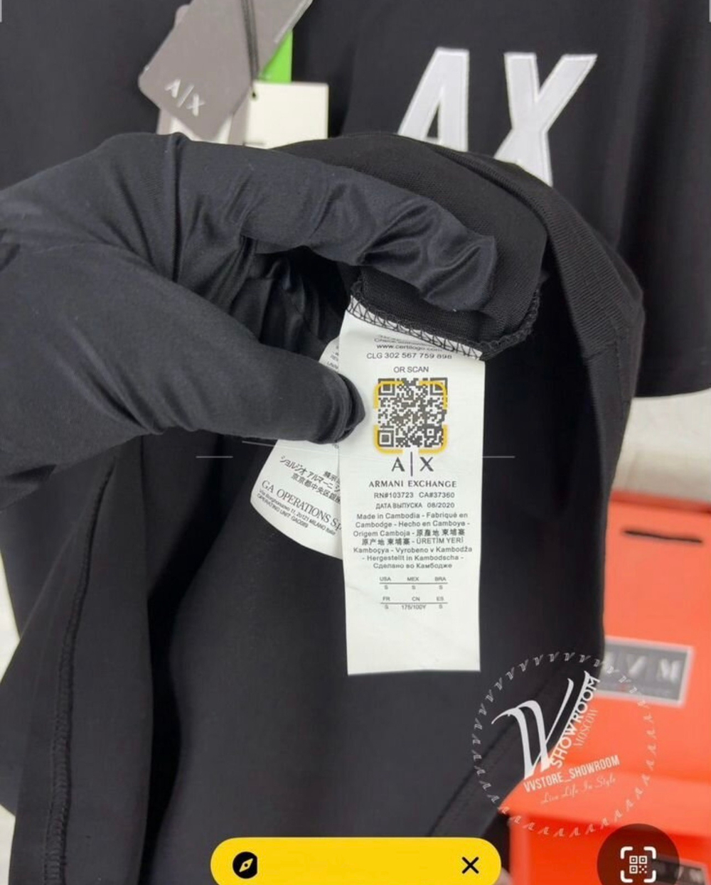 Футболка Armani Exchange премиум