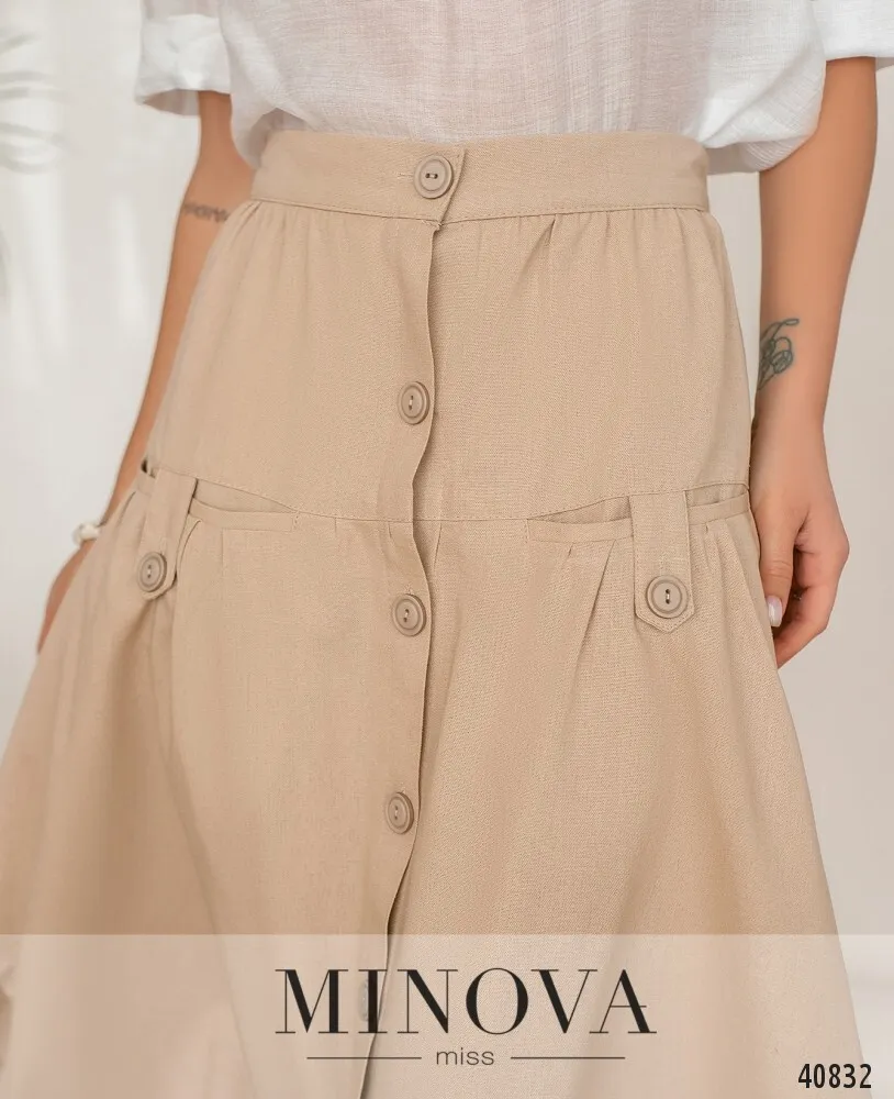Юбка 2017-бежевый Minova