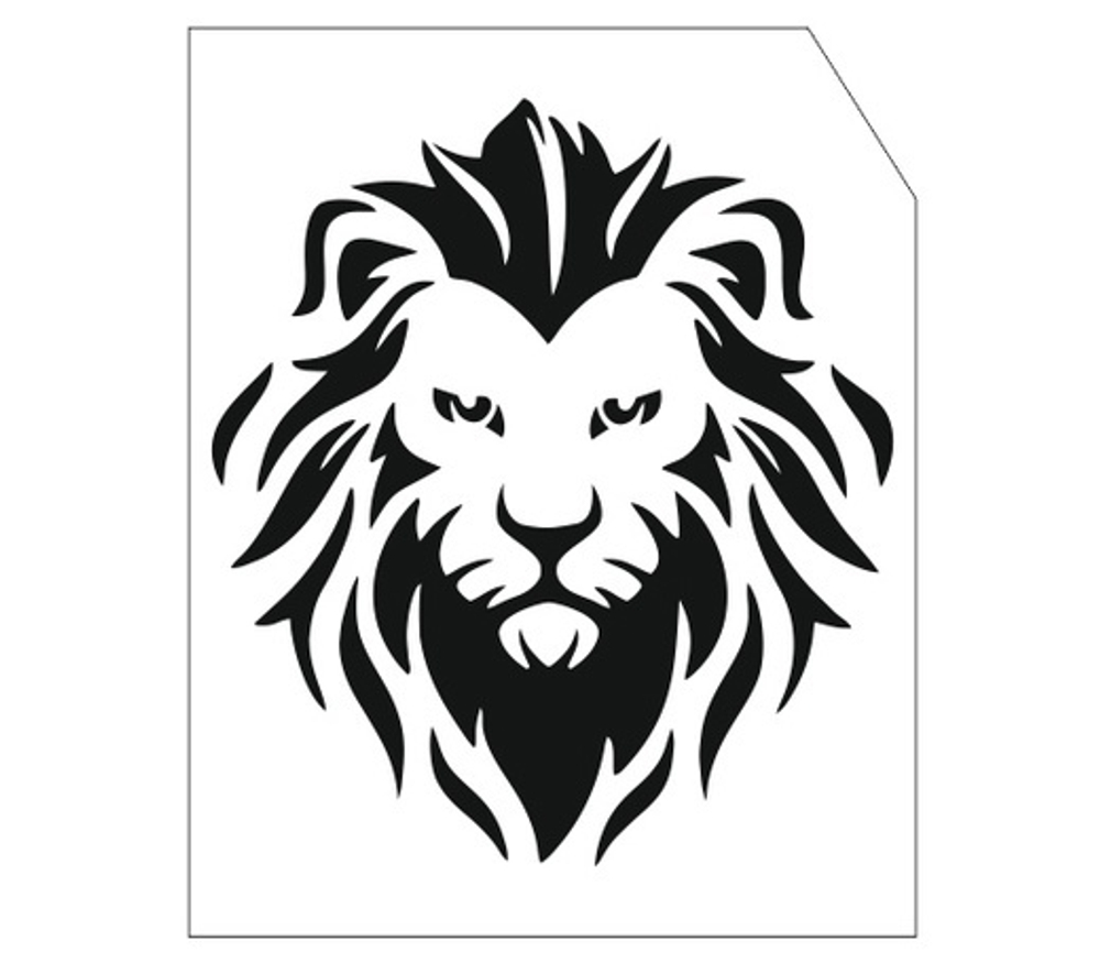 Трафарет для блеск-тату 10*8   467Е