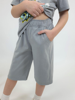 01-131-6 Костюм для мальчика (фуфайка+шорты)