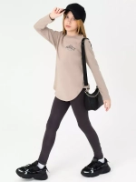 Спортивный костюм для девочки на осень с леггинсами