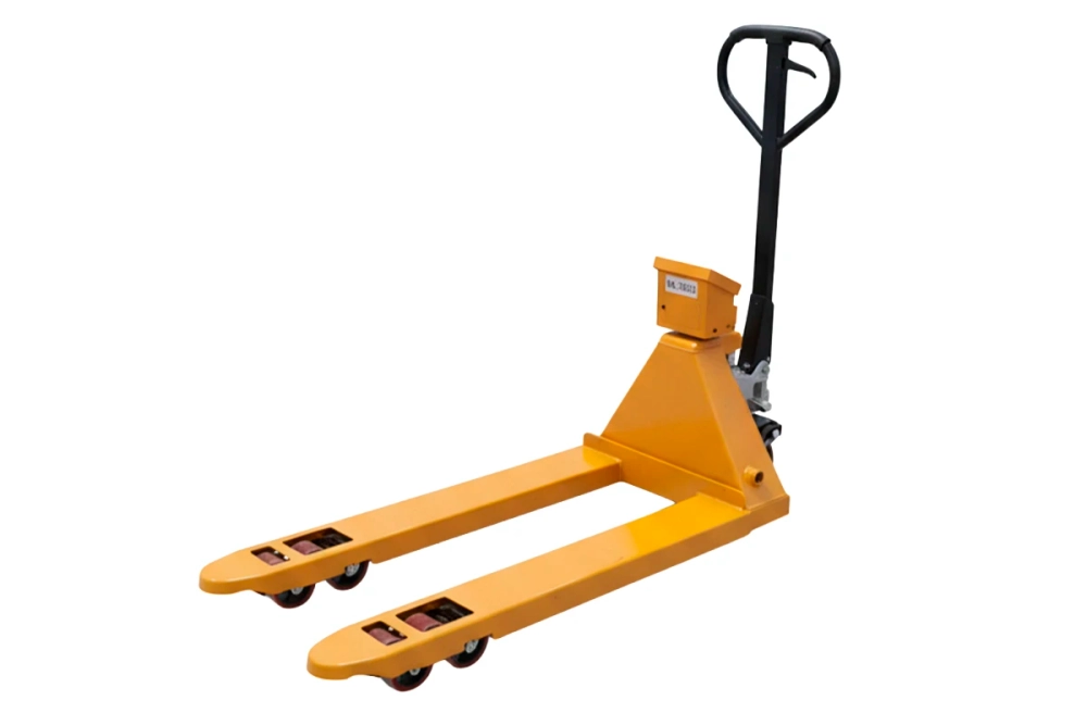 Тележка гидравлическая с весами Samtools 2000 кг