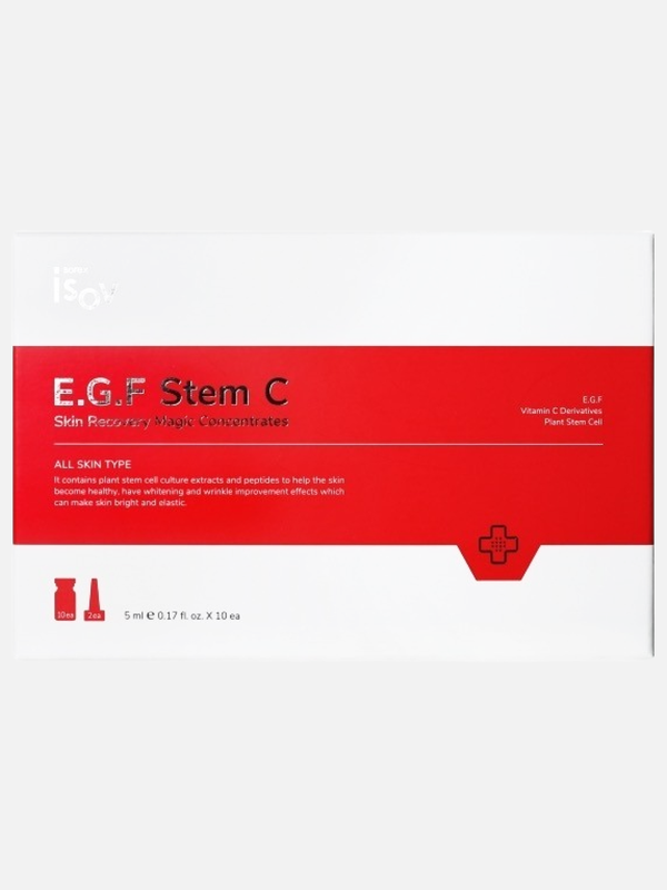 Набор восстанавливающих сывороток EGF Stem C Serum Kit ISOV Sorex, Набор 10х5 мл