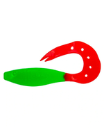 Твистер несъедобный Helios Kasandra 4"29/10,9см Lime 100шт. (HS-34-008-N)