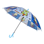 Зонт Роботы сиреневый, д-50 см, длина 62 см, с-30186