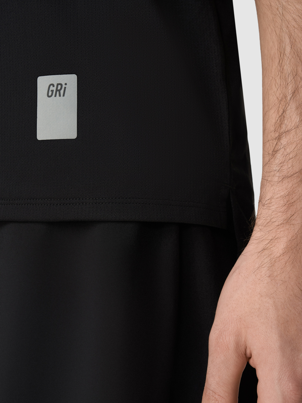 Майка мужская Трек чёрная