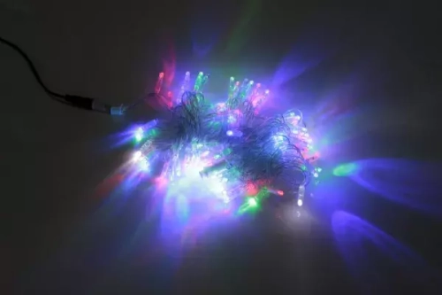 LED-PLS-200-20M-240V-W/C-F-W/O  белый/белый флэш на пр. проводе (без силового шнура)С КОЛПАЧКОМ