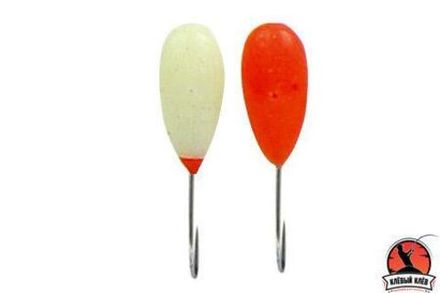 Морм.ECOPRO фосфор. №14К "Капля 2Ф с отверстием" (100шт)