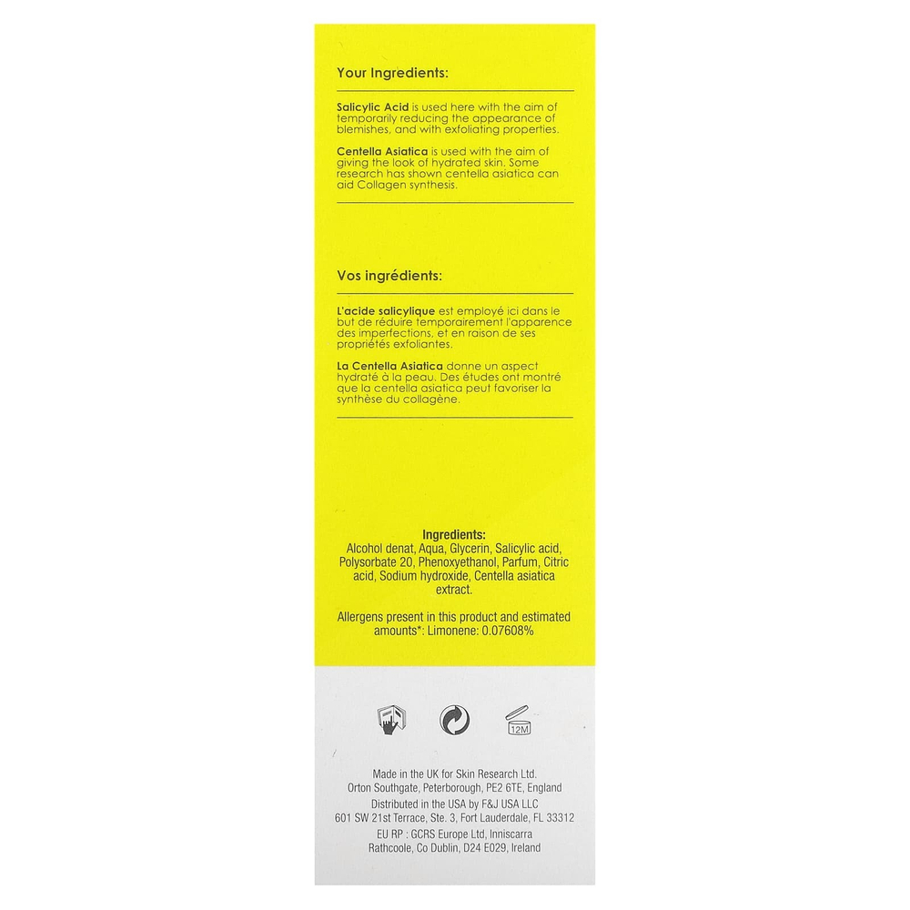 skinChemists, Youth Series, сыворотка против акне, 30 мл (1,01 жидк. унц.)
