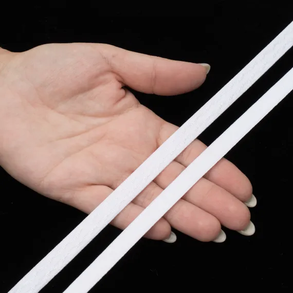 Резинка бретелечная белая 10 мм (цв. 001), 735/10