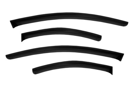 Дефлектор окон (НАКЛАДНОЙ скотч 3М) 4 шт. NISSAN ALMERA CLASSIC / ALMERA II (N16)  2000-2006 / 2006-2013 седан