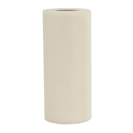 Лента (15 см*22,86 м) Фатин, Бежевый, 1 шт.