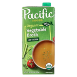 Pacific Foods, органический овощной бульон, с низким содержанием натрия, 907 г (32 унции)