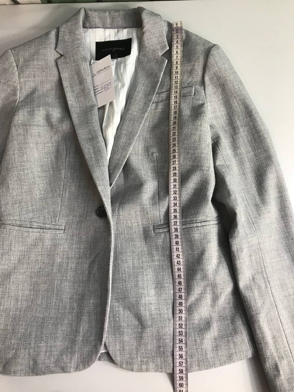 Жакет Banana Republic лаконичный, маркировка 0, визуально на 42 размер