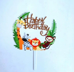 Топпер для торта "Зоопарк"