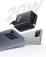 Зарядное устройство Usams CC233 YC Series USB Type-C черный