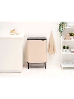 Мусорный бак Bo Touch Bin Hi (2 х 30 л), Бежевый