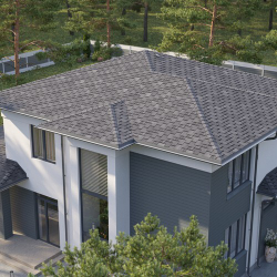 Черепица битумная гибкая Tegola BUSINESS UNICA LAZIO Granito 454