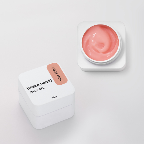 Jelly gel #002 (бежево-персиковый) 10 г