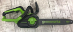 Цепная пила аккумуляторная GREENWORKS GD24CS30 24В,3/8-1,1-45,30см,б/щ,без АКБ и ЗУ (2007007)