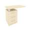First Тумба приставная с топом левая KTP-1 (L) Клен 900*500*765