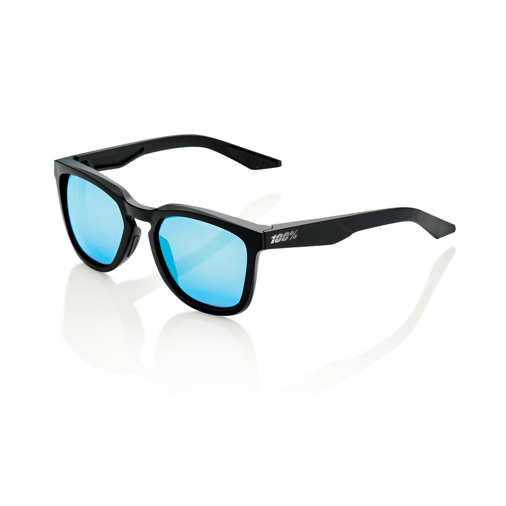 Спортивные очки 100% HUDSON Matte Black - HiPER Blue Mirror Lens