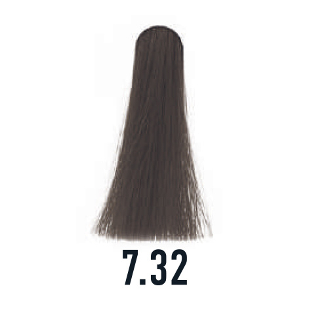 7.32 крем-краска ICE Permanent блонд золотисто-фиолетовый - 100 мл.