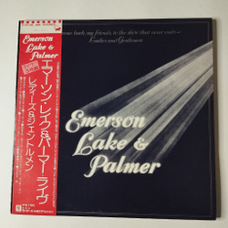 Винтажная виниловая пластинка LP Emerson, Lake and Palmer Welcome Back My Friends To The Show That Never Ends Ladies And Gentlemen (Japan 1974) (Obi)