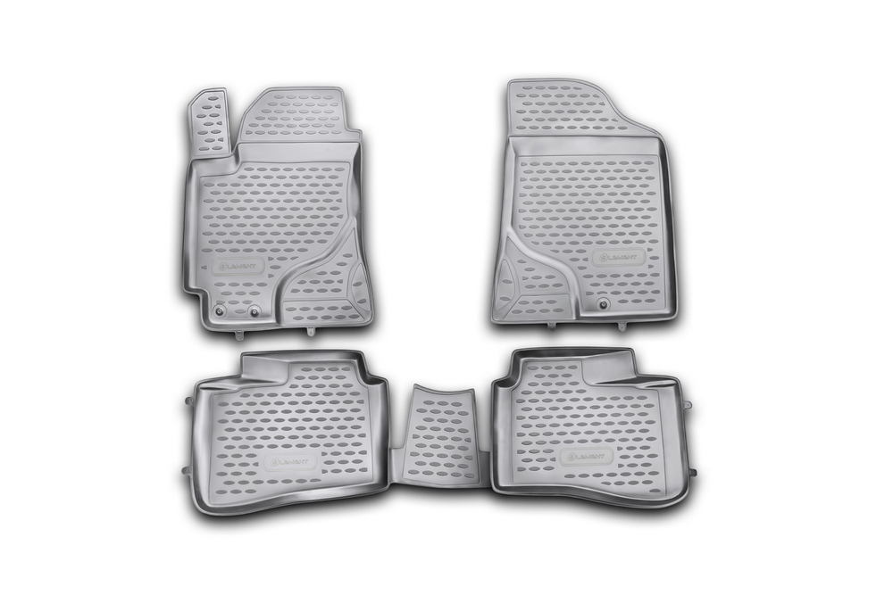 Коврики в салон для KIA Cerato 2009-2013, 4 шт. (полиуретан) NLC.25.26.210H