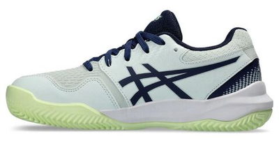 детские Кроссовки теннисные Asics Gel-Resolution 9 GS Clay - pale mint/blue expanse
