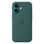 Силиконовый чехол с поддержкой MagSafe Apple Silicone Case для iPhone 16, Lake Green (Озерно-зеленый)