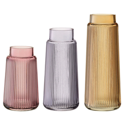 Ваза для цветов 28см Bergenson Bjorn Noemi серая