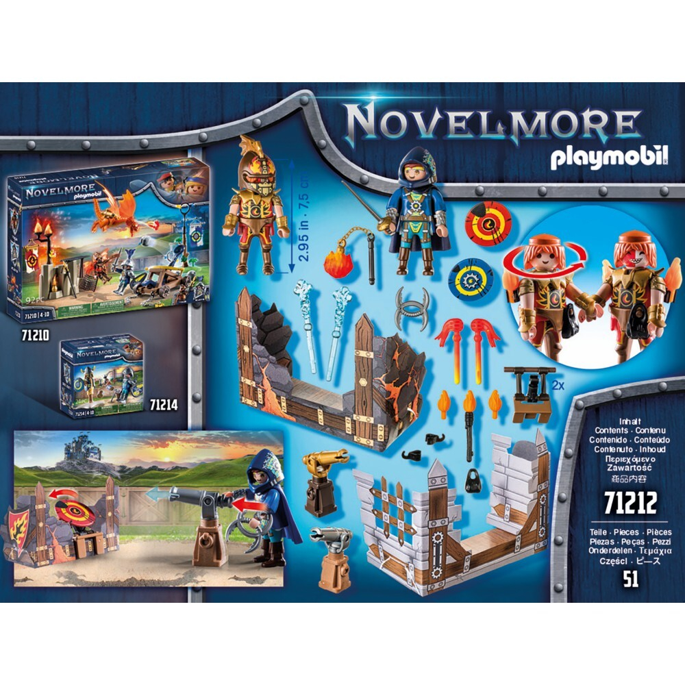 Playmobil — Новелмор против. Дуэль Бёрнем Рейдерс 71212 / артикул   71212  / GTIN 4008789712127