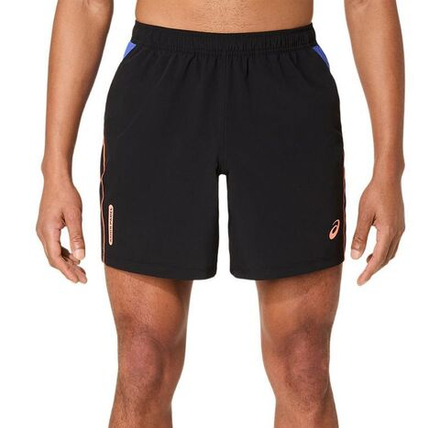Теннисные шорты Asics Padel Court 7in - black/dark cobalt
