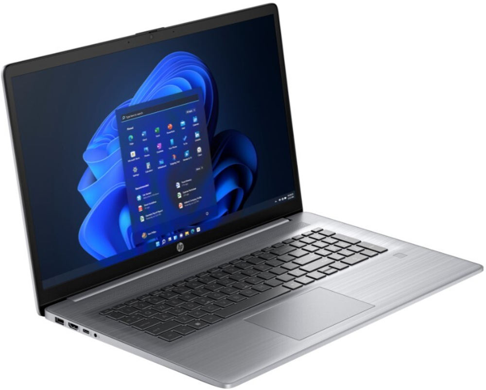 Ноутбук  HP 470 G10 17.3 ", Core i7, 16 Гб RAM, 512 Гб SSD, Iris Xe Graphics, Серебристый