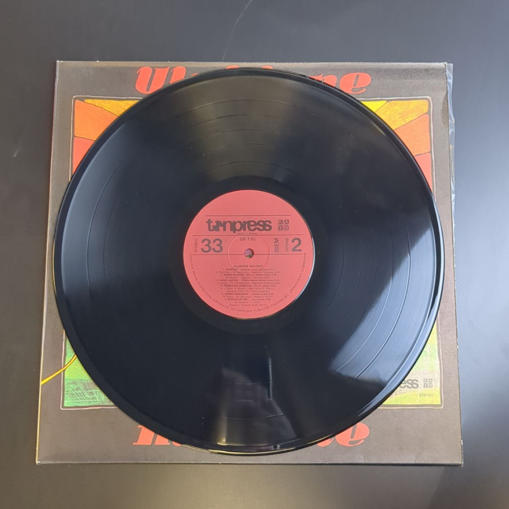 LP Ulubione Melodie - Сборник поп музыки. Виниловая пластинка 12 дюймов. Польша