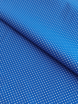 Ткань бязь плательная, рис. "Горох 2 мм", ширина 150 см, арт. 082