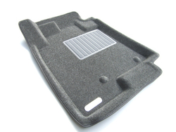 Коврики салона для MITSUBISHI Pajero IV (2006-2019) Euromat 3D Business серые. Арт. EMC3D-003610G
