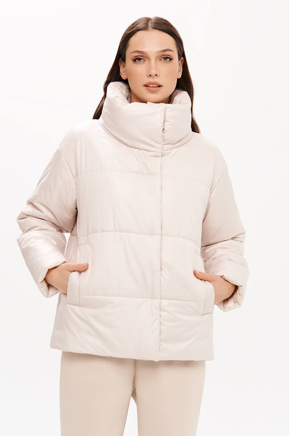 0114 Куртка женская (кремовый)